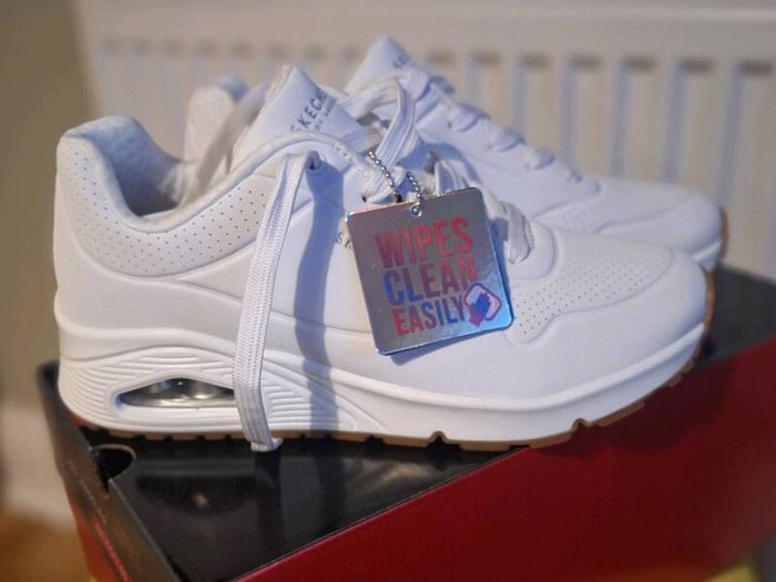 White ladies trainers