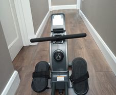 MERACH Q1S Smart Magnetic Rowing Machine (Wood-Grain Finish)