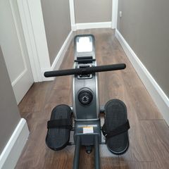 MERACH Q1S Smart Magnetic Rowing Machine (Wood-Grain Finish)