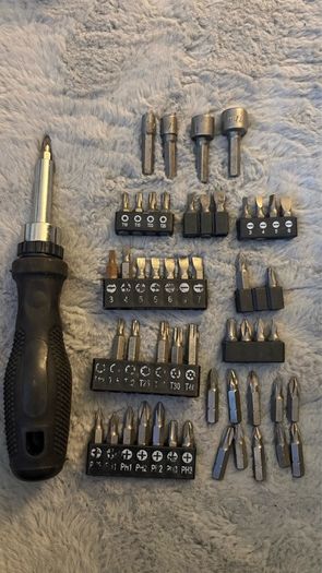 tool box + tools