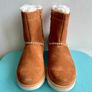 clarks girls suede boots, uk1 or eu33 Image 3