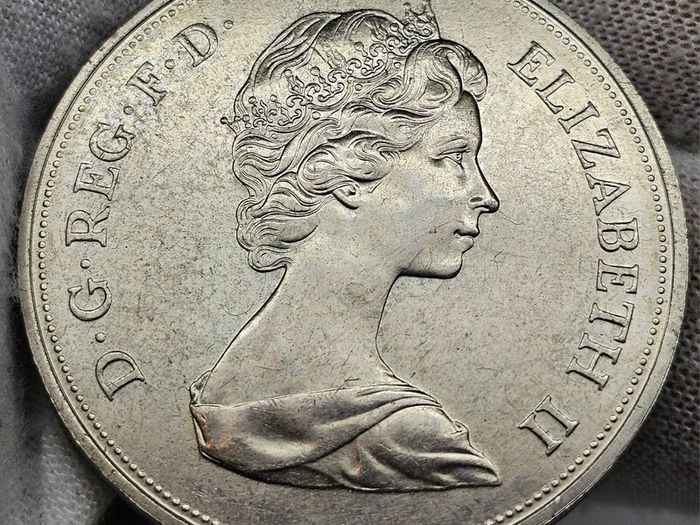 Great Britain 1972 EP Crown in Barclays Holder
