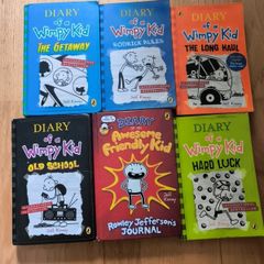 Diary of a Wimpy kid 6 books each for 3 all for 15