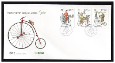 1991 Ireland Early Bicycles Commemorative Stamps An Post First Day Cover (FDC)
