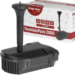 Kruger Meier FountainPure 2000 - fountain, filter and water pump for a pond