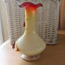 Vibrant stunning art glass vase Murano style Image 2