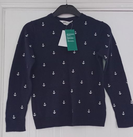 Boys Light Jumper NEW 5-7yrs