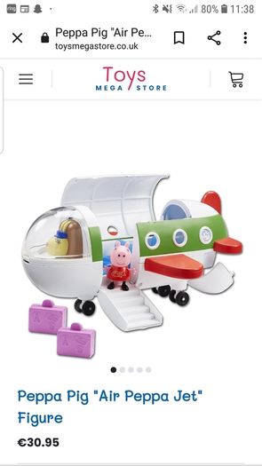 Peppa Pig Air Jet Aeroplane
