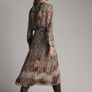 Massimo Dutti midi skirt Image 9