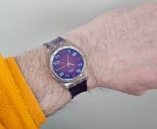 Vintage Swiss Made Swatch watch 1990s