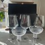 Krosno Avant-Garde red wine glasses and crystal candle holders Image 2