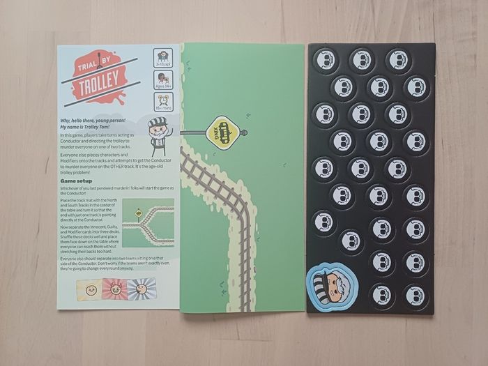 Trial by Trolley Party Card Game Cyanide & Happiness 2020
