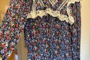 H&amp;M Floral Lace.  Detail Dress   Vintage Prairie Style (Size [Insert Size