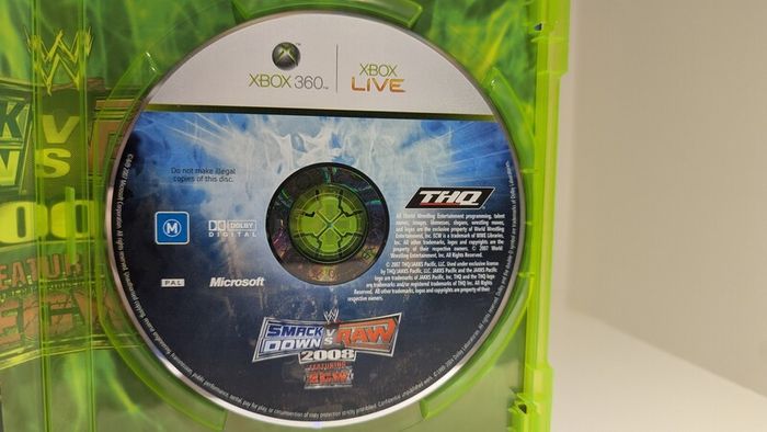 Smackdown Vs Raw 2008 Xbox 360