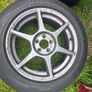Buddy Club P1 16x7J ET43 5x100 New tyres 205/55 Image 2