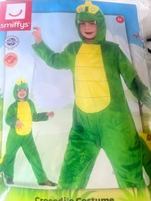 Crocodile kids Halloween costume 7-9 years