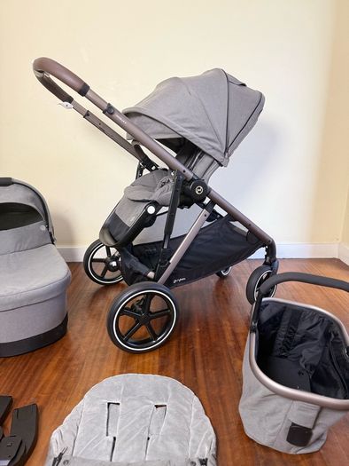 Cybex Gazelle S double pram twin buggy travel system