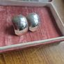 Vintage Silvertone Earrings Image 2
