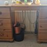 Dressing Table, mirror and stool Image 3