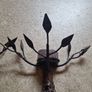 Handcrafted  industrial brutalist wall sconces Image 3
