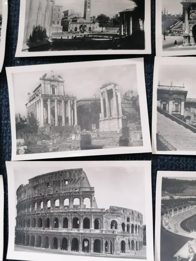 Vintage Roma, Italy Set of Landmark Photos