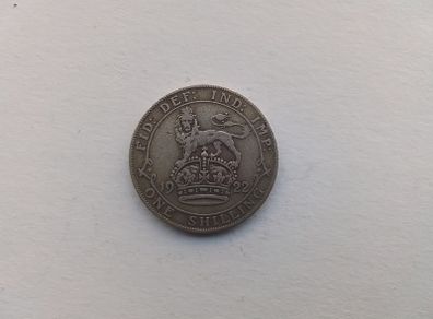 English One Shilling 1922.