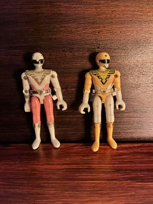 Vintage Batman & Power Rangers Action Figure Bundle from 1990s