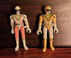 Vintage Batman & Power Rangers Action Figure Bundle from 1990s