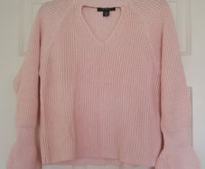 pink sweater