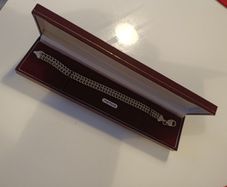 Men's sterling silver bracelet