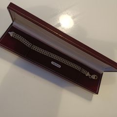 Men's sterling silver bracelet
