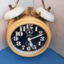 vintage Large Jerger alarm Clock Image 6