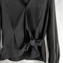 French Connection Black Blouse Size S Uk 10 Image 4