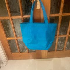 Vintage Large Blue Travel/Beach Bag.