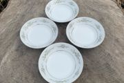 4x vintage Noritake Melissa dessert bowls