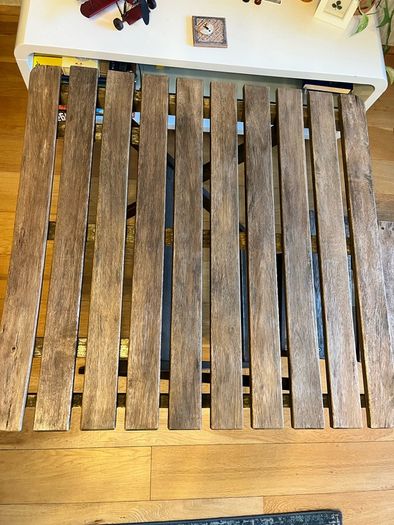 IKEA ASKHOLMEN Outdoor Table and 2 Folding Chairs Set  Good condition