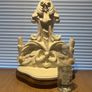 Large Vintage Plaster Wall Hanging Image 2