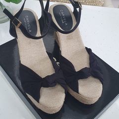 CARVELA black wedges Sz 40 (6.5 -7) - BNIB