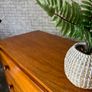 Vintage Retro Mid Century Teak Chest of Drawers Image 3