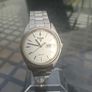 Vintage 1980's Pulsar Stainless steel Day-Date Gentleman's Watch made in Japan Image 3