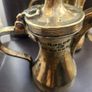Vintage Eastern brass chocolate pots ...polished Image 2