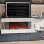Electric fire with surround Image 2
