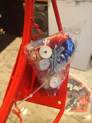 Brand new full size basketball backboard and hoop, boxed. Ideal gift