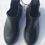 New Tags Fab Black Chelsea Zip Ankle Boots Girl/Boy Image 7