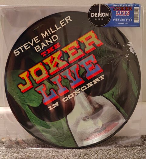 Steve Miller Band "The Joker" Live in Concert Picture Disc LP