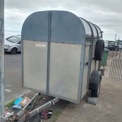 cattle + horse trailer