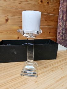 Galway crystal candlestick