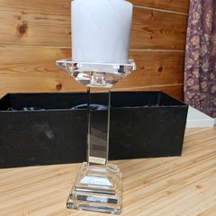 Galway crystal candlestick