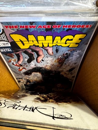 DC Long Comic Box w 250 comics for Sale (2)