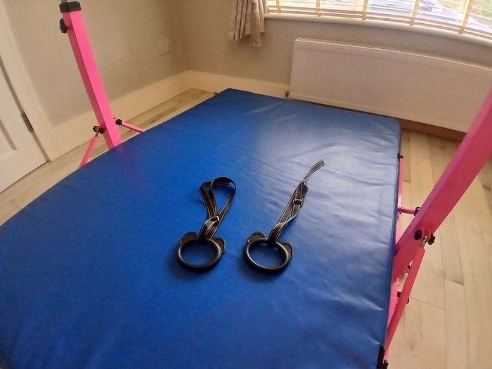 Gymnastics Bar and Mat